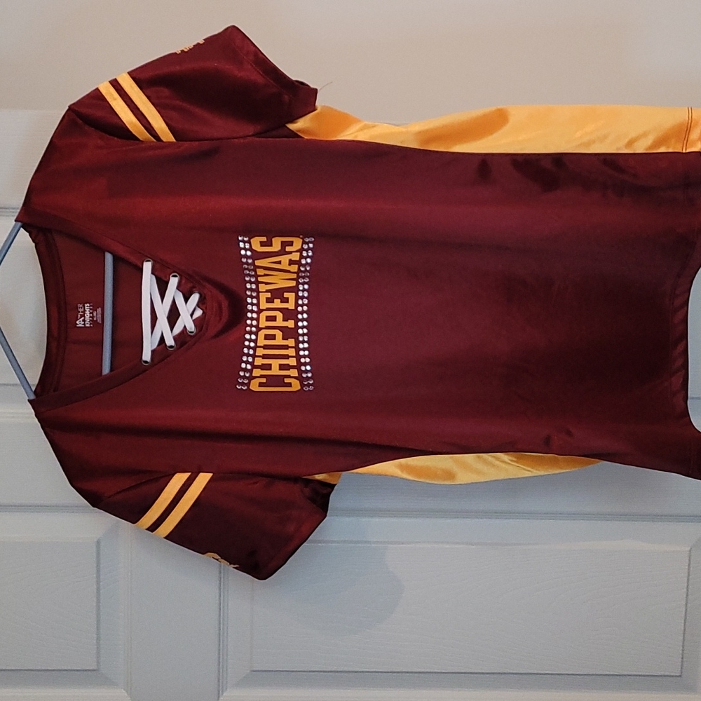CMU Chippewas Football Jersey Women's XLarge
